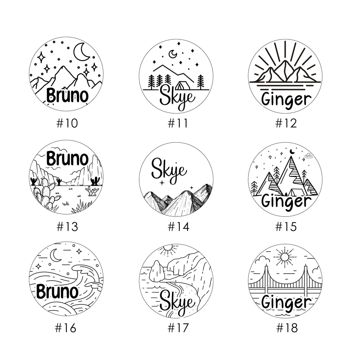 Customised Stainless Steel Pet ID Tag - Personalised with Your Pet's Name and Contact - Front and Back Engraving for Dogs and Cats