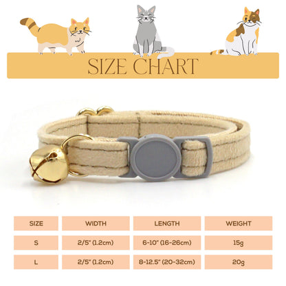 Personalised Plaid Cat Collar - Breakaway