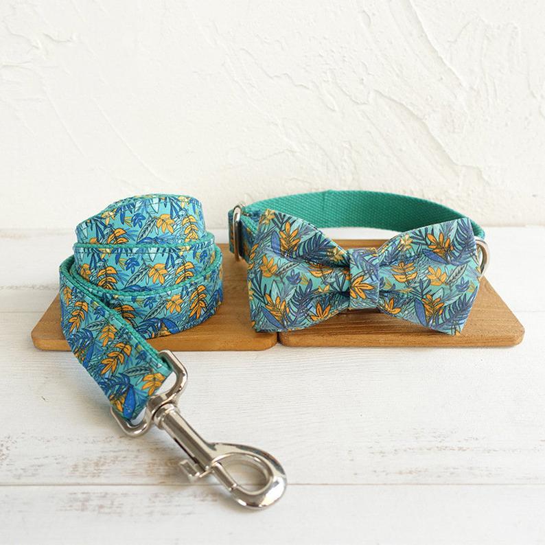 Floral Products Personalised Dog Collar
