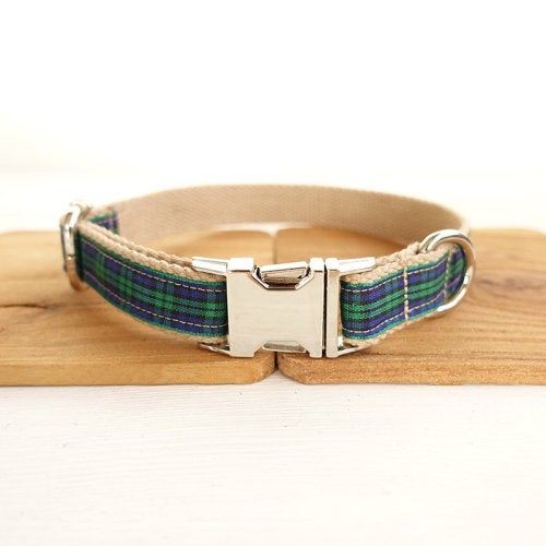 Scotland Design Dog Collar & Leash set