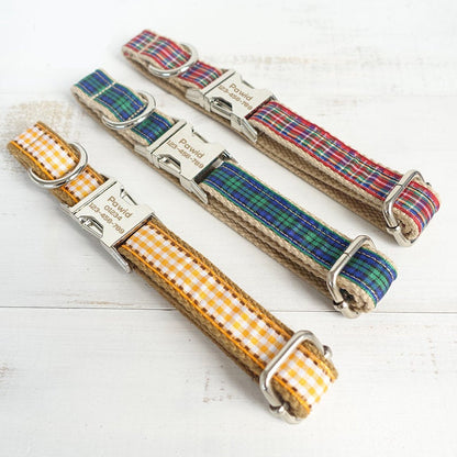 Scotland Design Dog Collar & Leash set